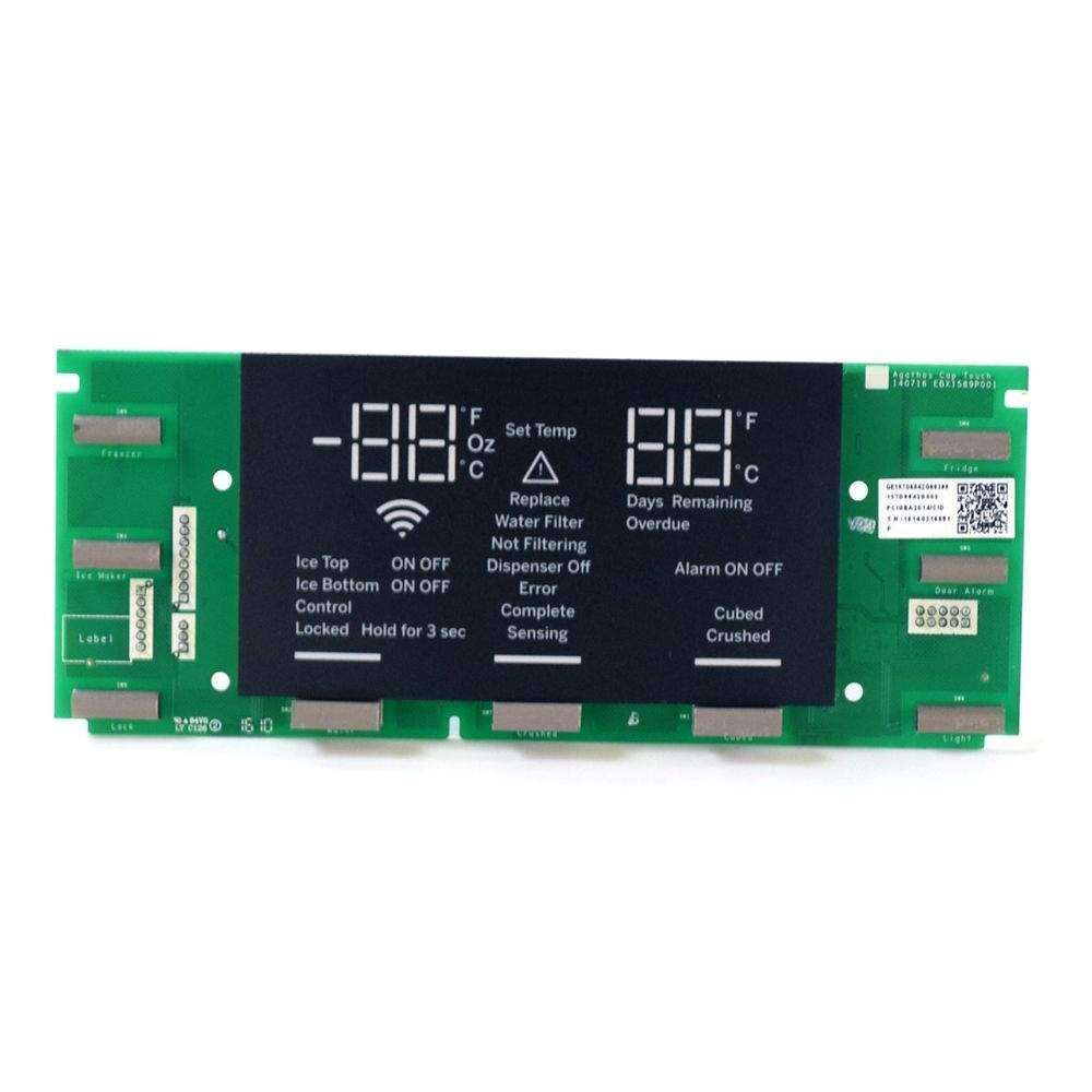 WR55X30486 Refrigerator LED User Interface PCB Control Board