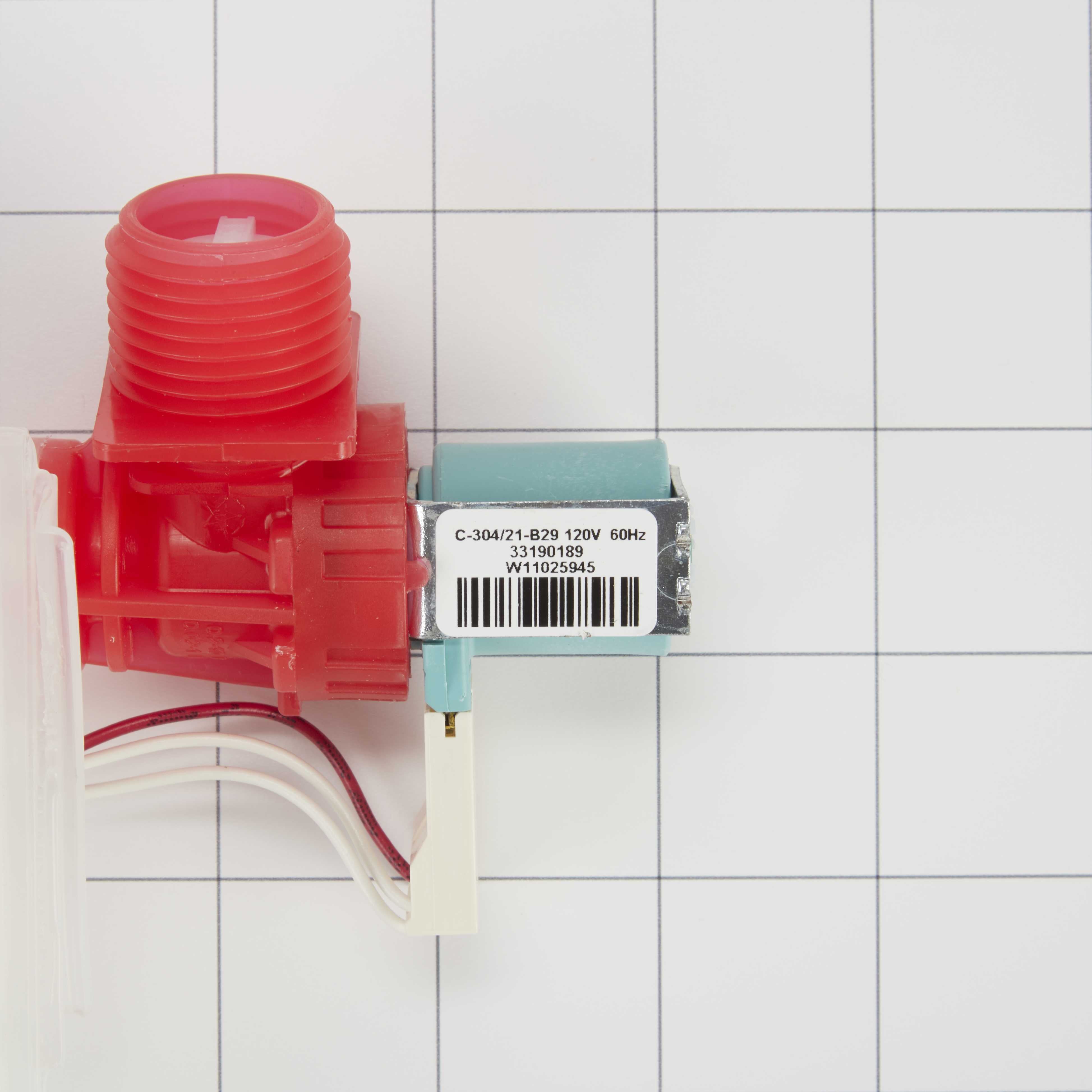 WPW10683603 Whirlpool Dishwasher Water Inlet Valve