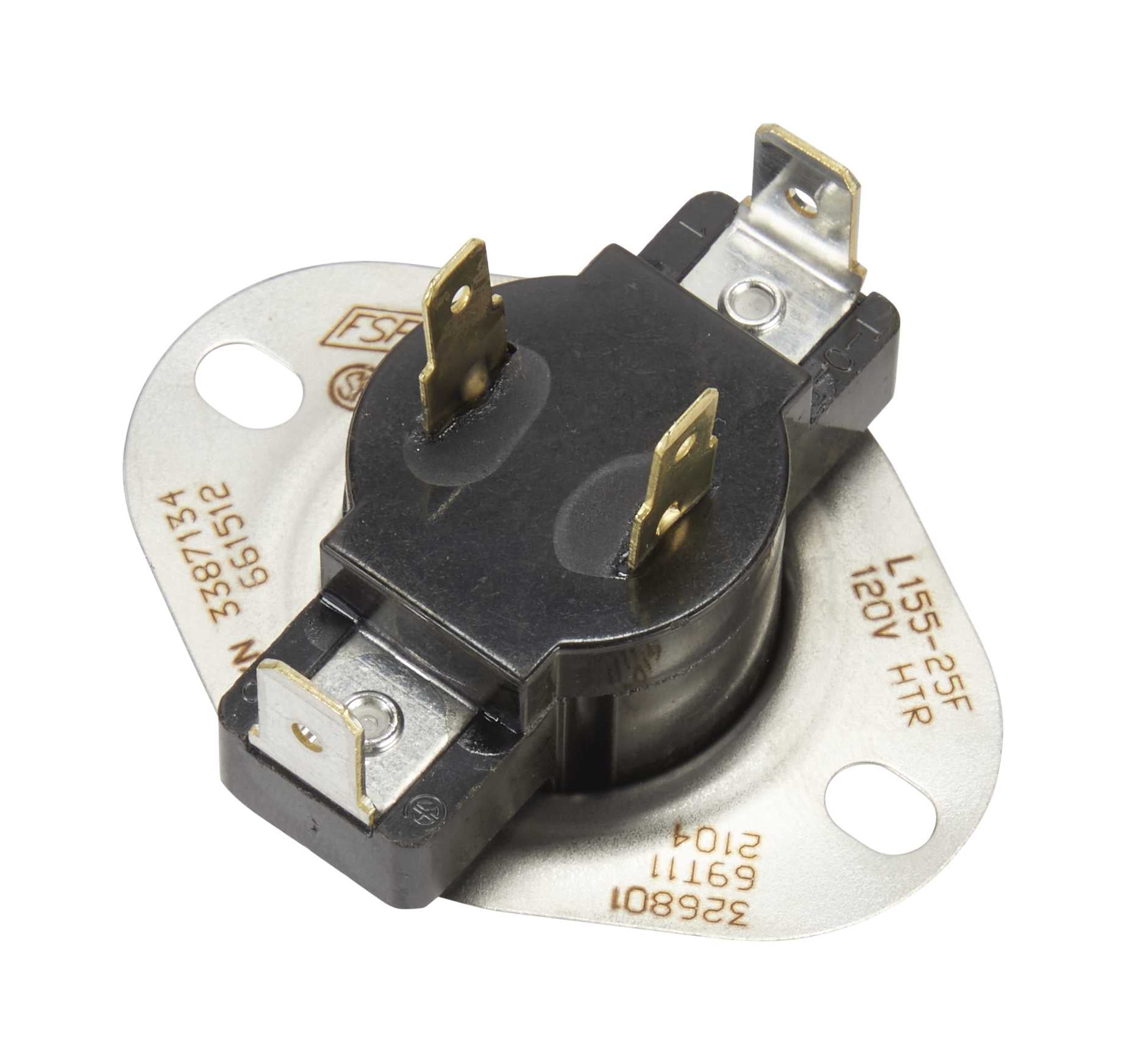 WP3387134 Whirlpool Dryer Cycling Thermostat