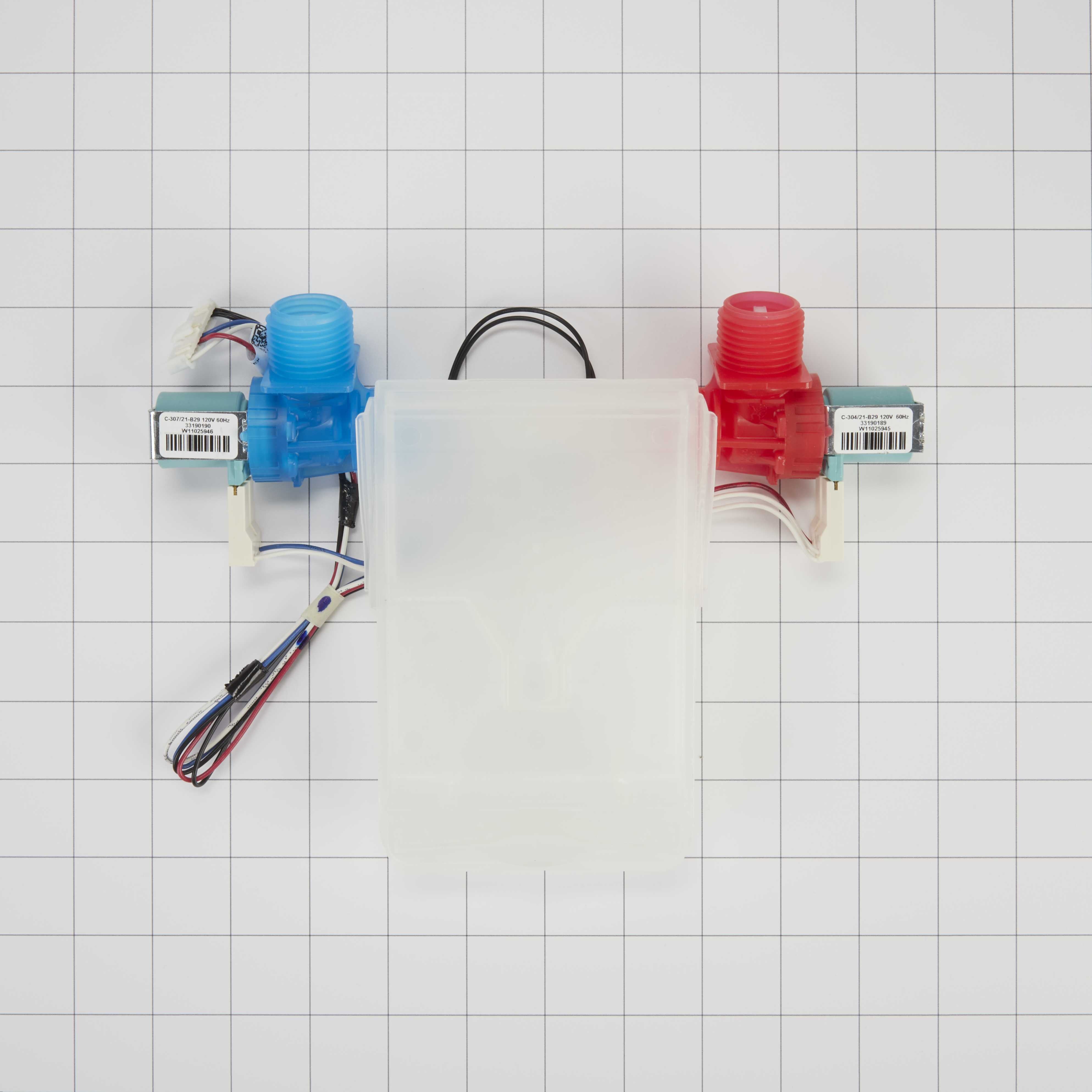 WPW10683603 Whirlpool Dishwasher Water Inlet Valve