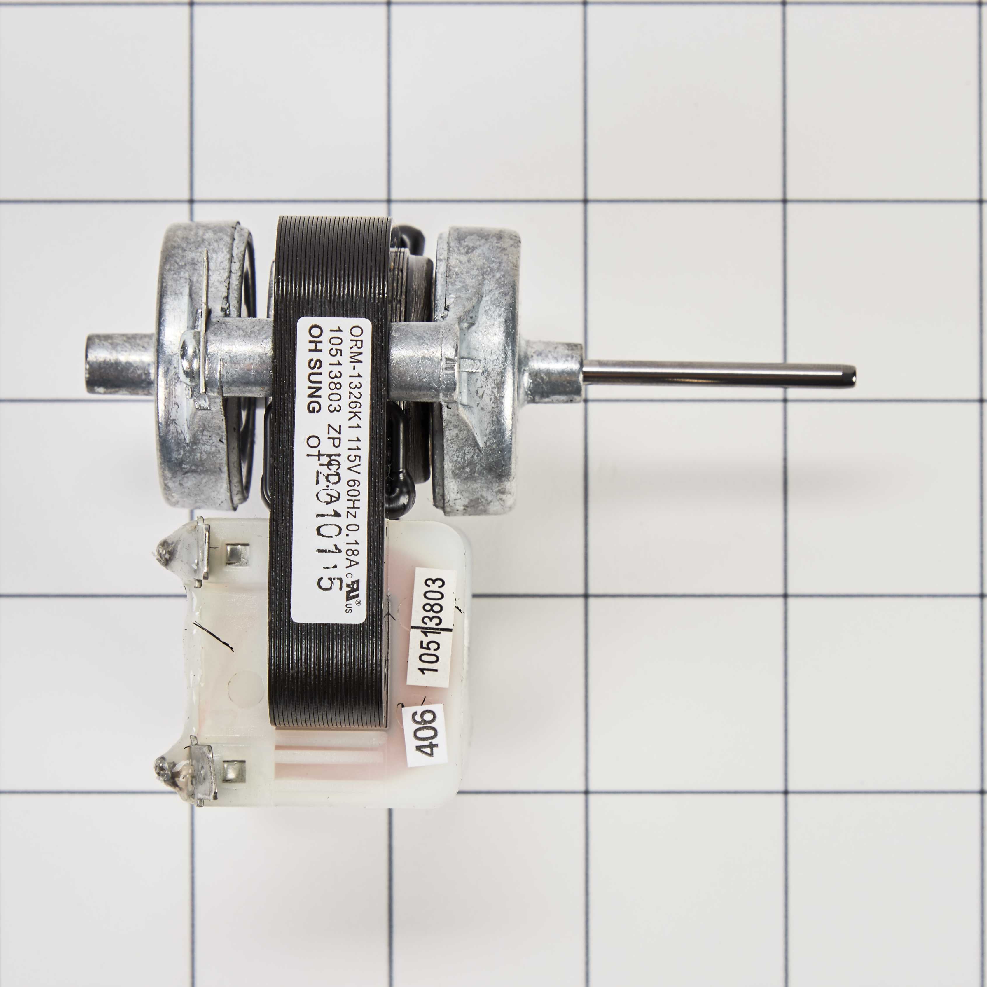 WP10513803 Refrigerator Evaporator Motor