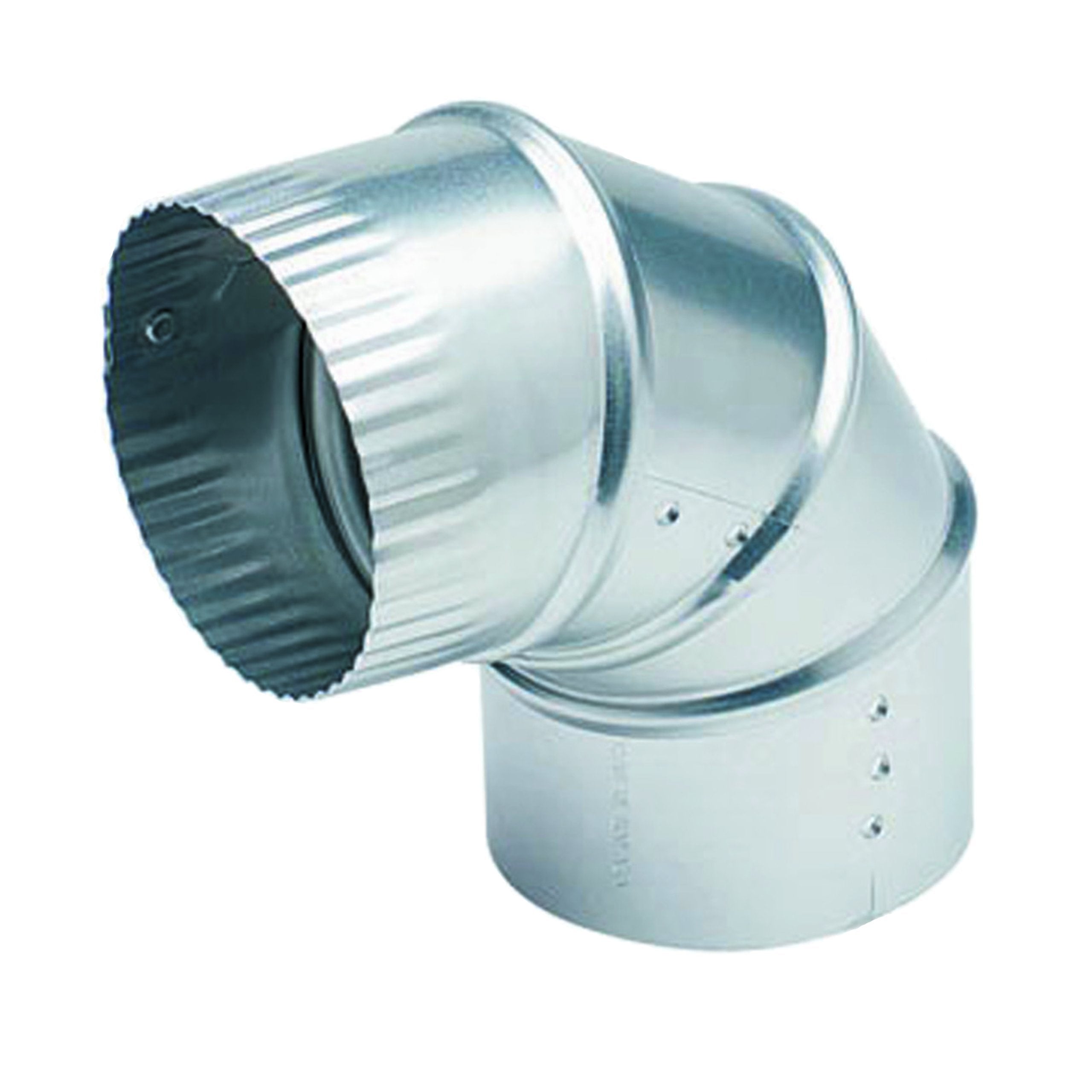 DE904 Deflecto Aluminum Dryer Vent Elbow