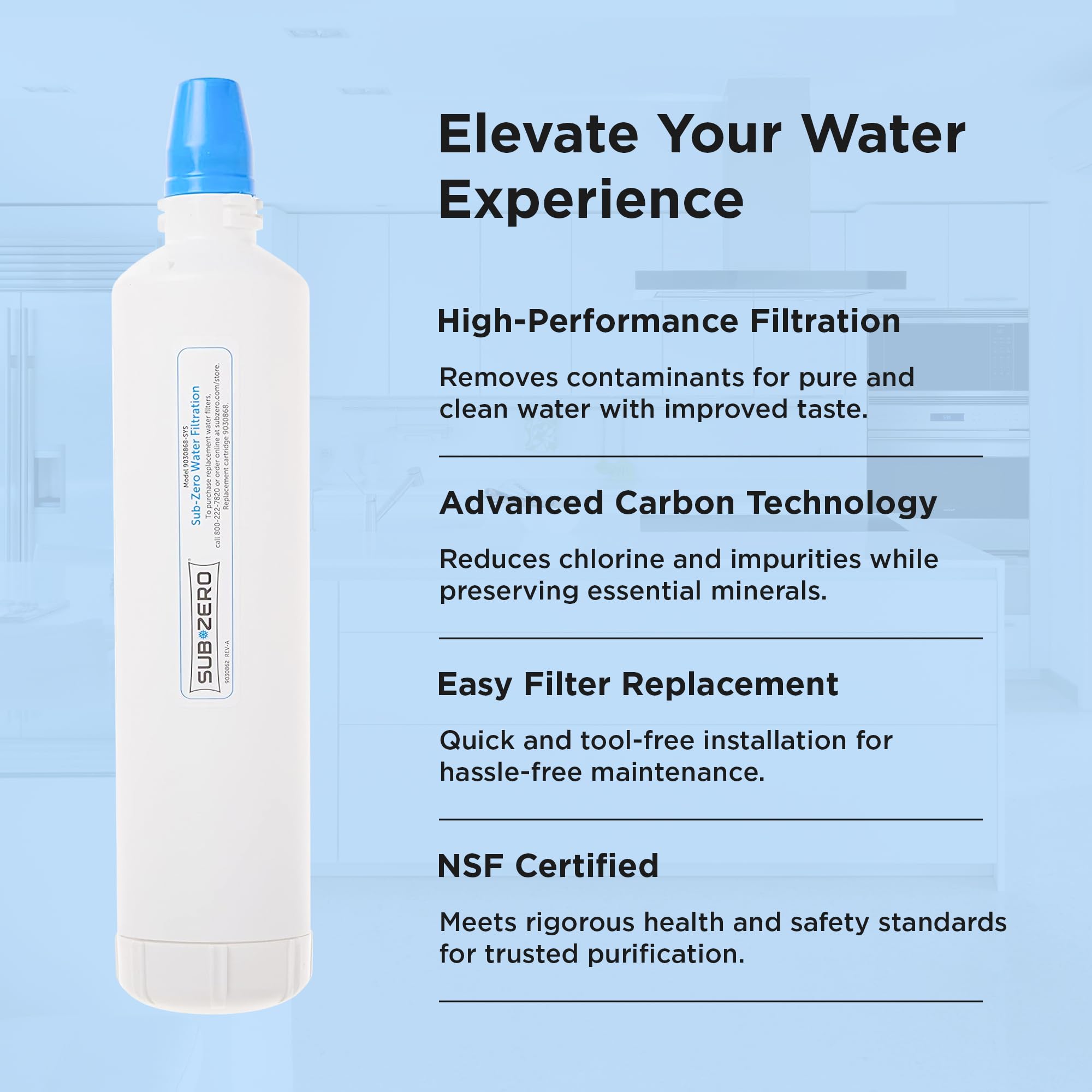 Sub-Zero 4204490 Refrigerator Water Filter
