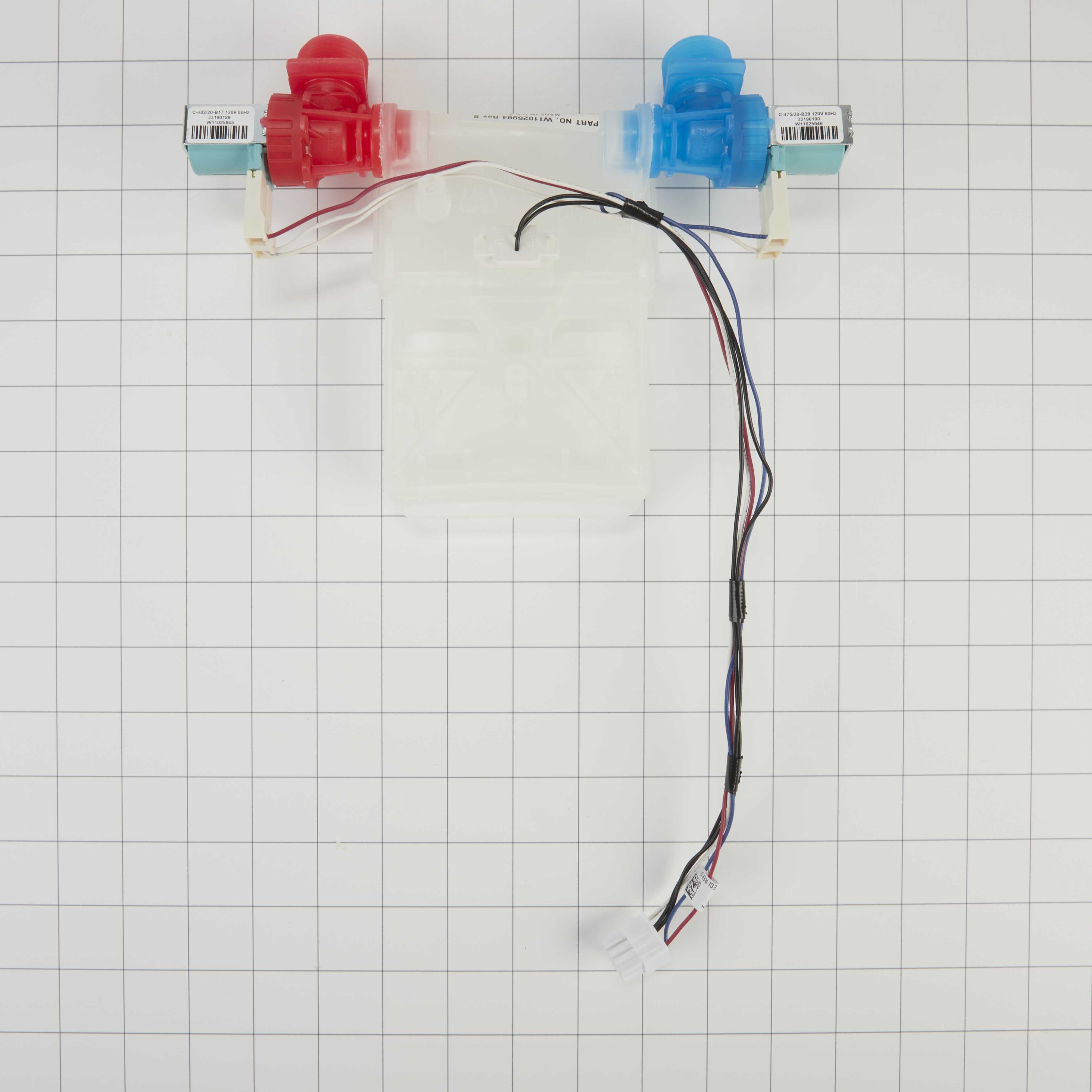 W11210459 Whirlpool Washer Water Inlet Valve