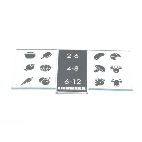 Liebherr Freezer Drawer Plaques - 742883800