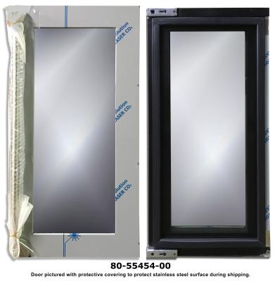 80-55454-00 Uline Door, Glass, 15" 5 Class