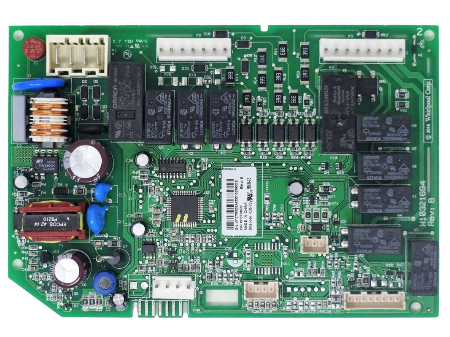 W11035839 Replacement Refrigerator Power Control Board