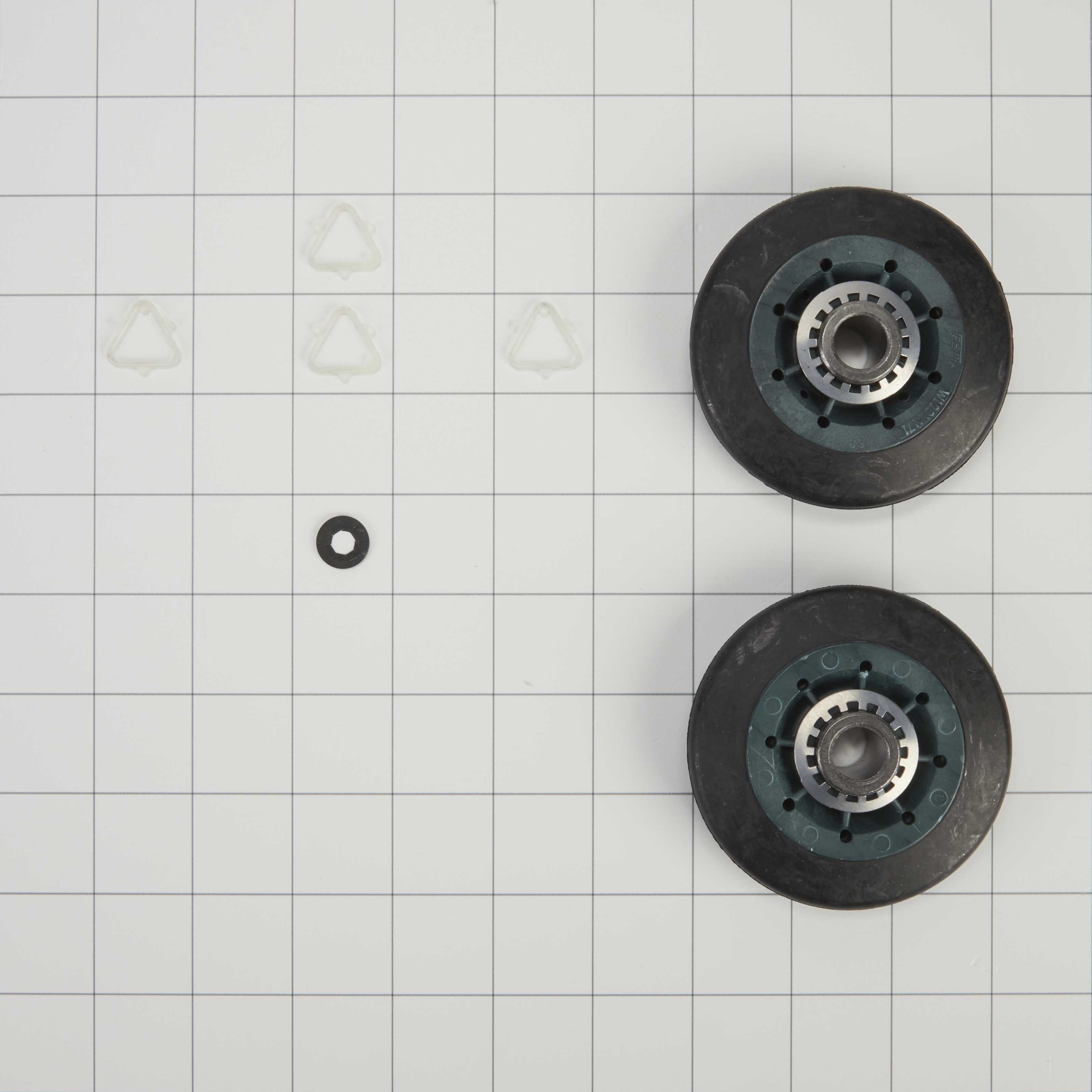 349241T Whirlpool Dryer Drum Support Roller Kit