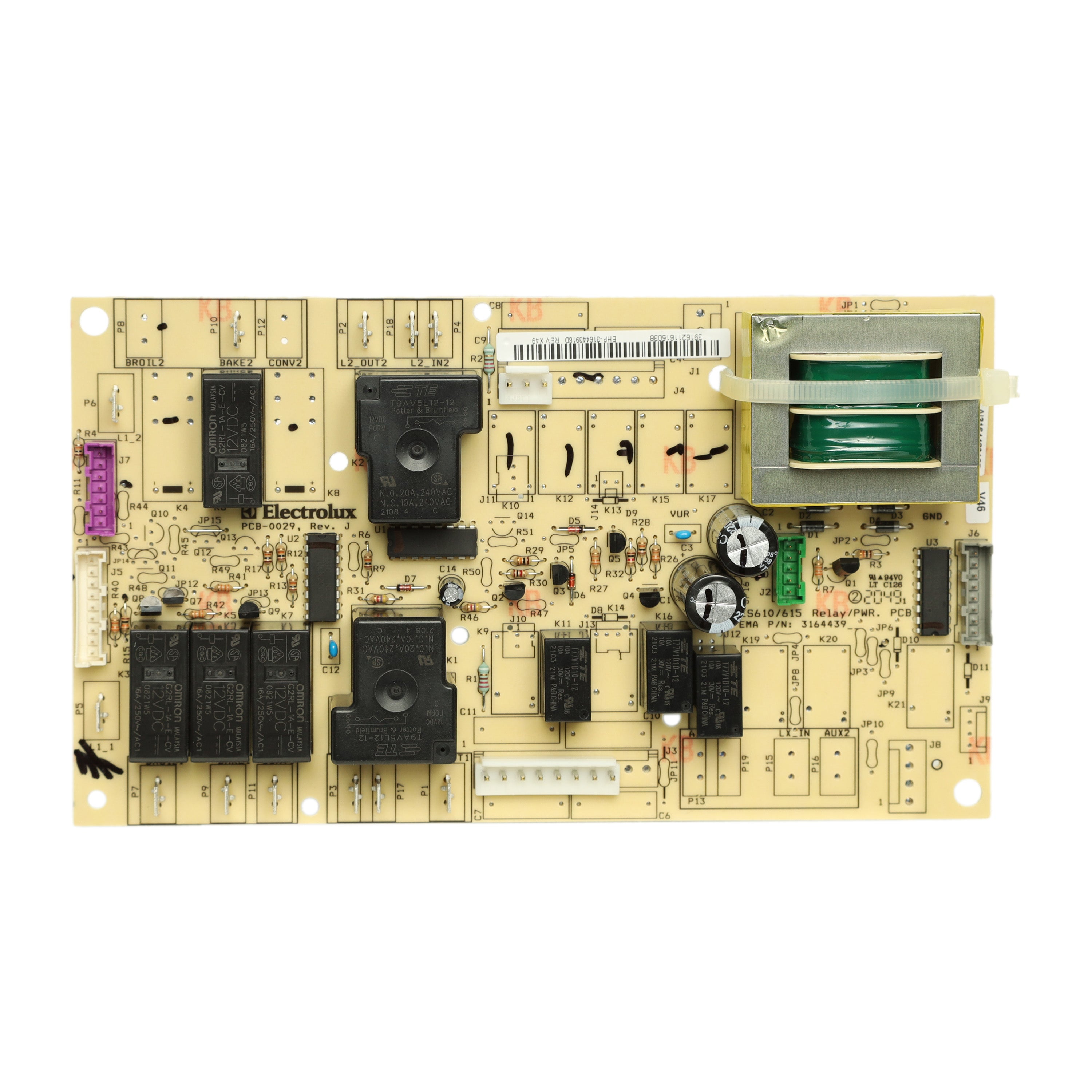 316443916 Frigidaire Oven Range Relay Board