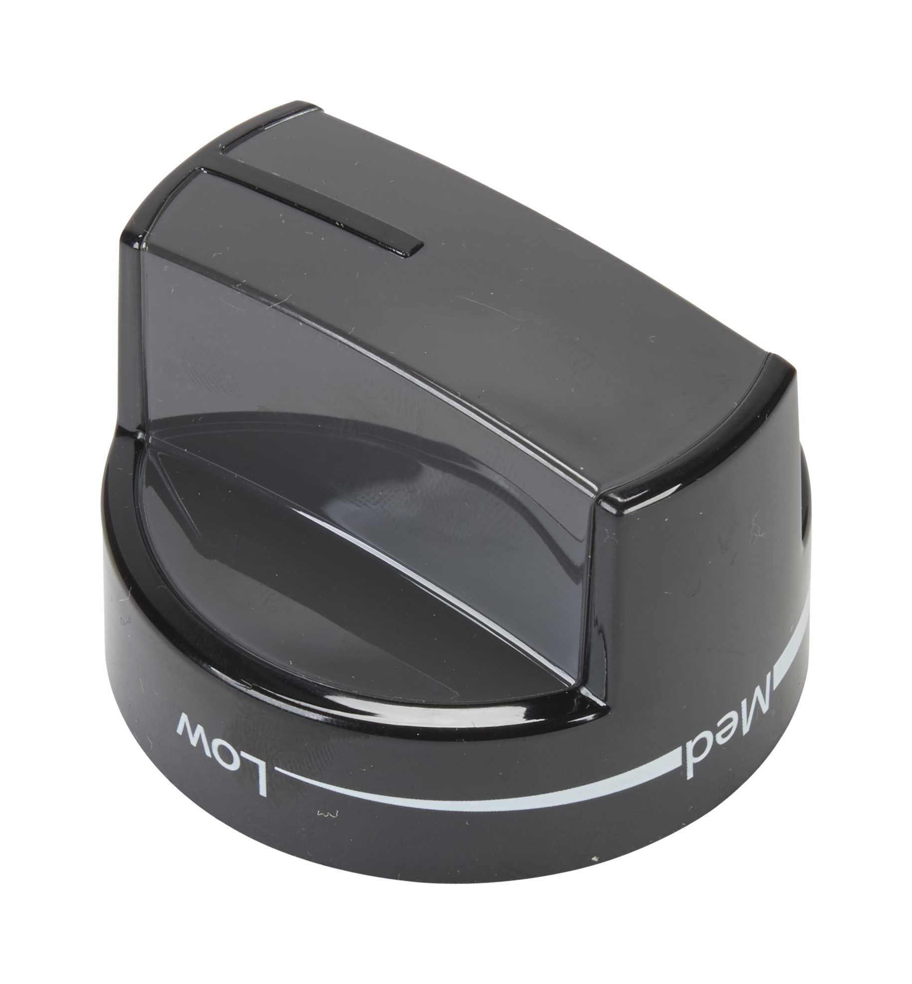 WPW10339442 Whirlpool Range Black Burner Control Knob