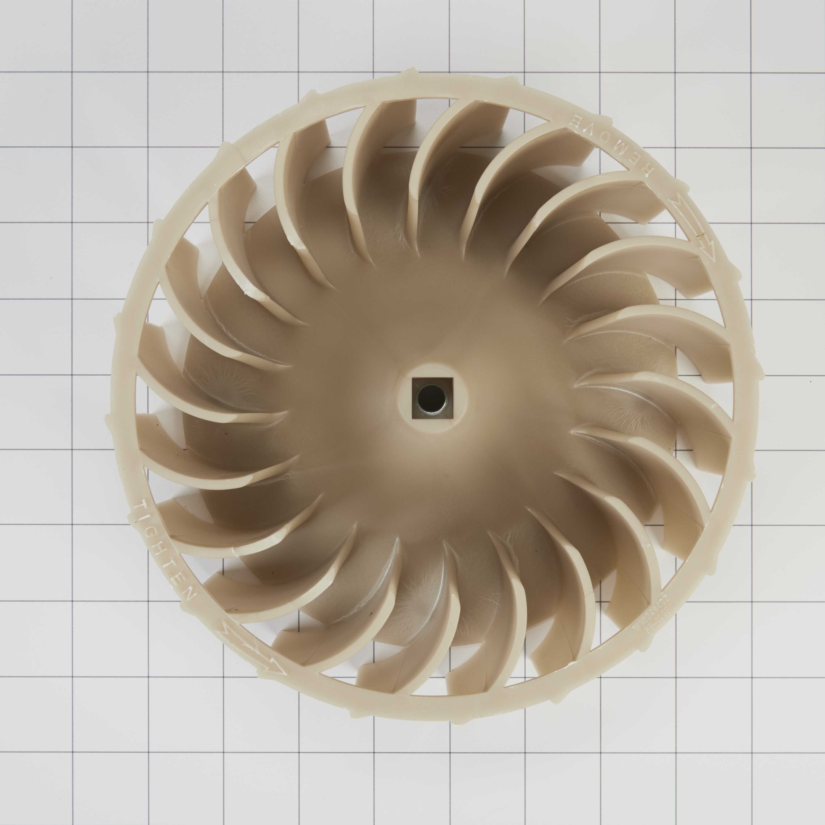 WP697772 Whirlpool Dryer Blower Wheel