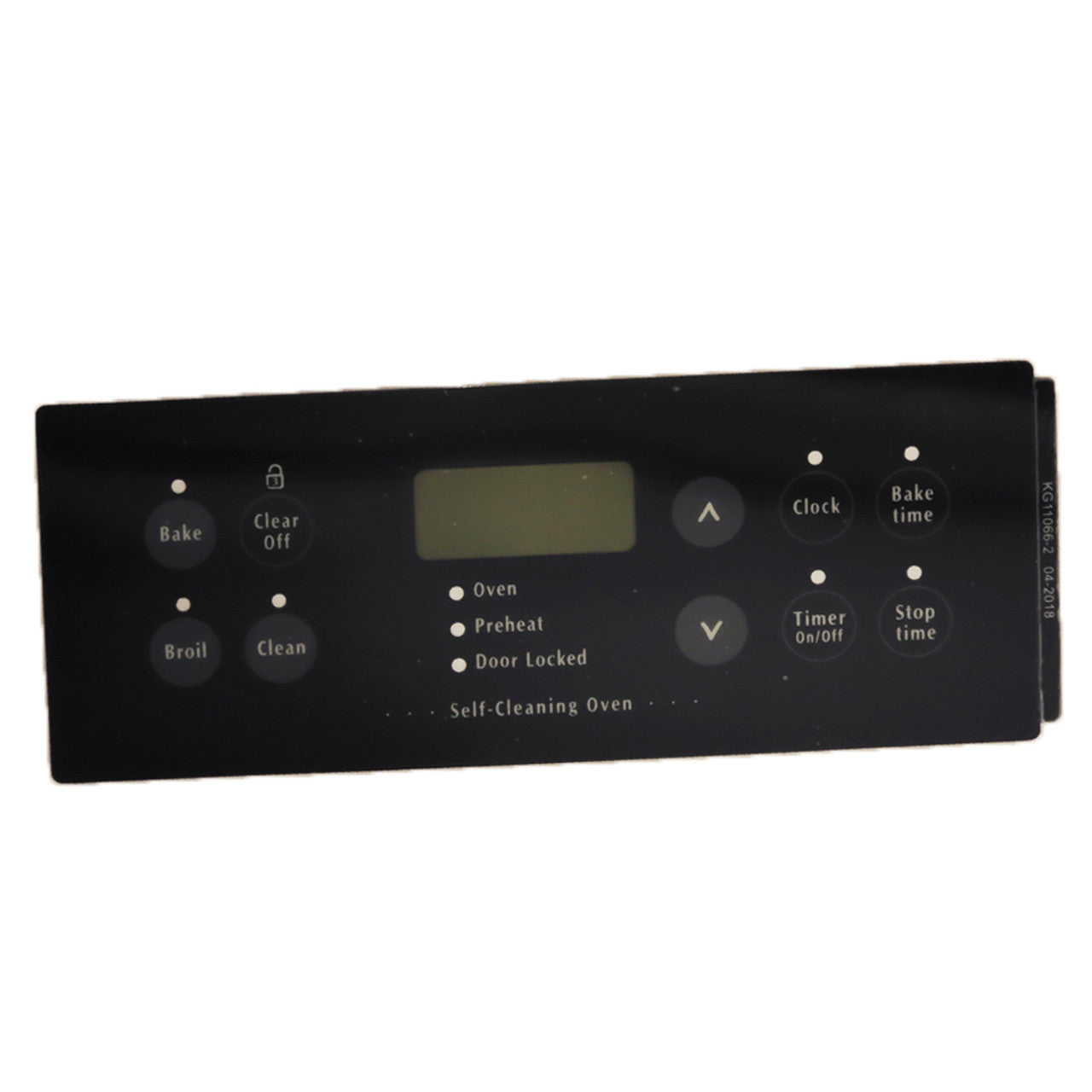 Frigidaire oven control panel overlay 316220805